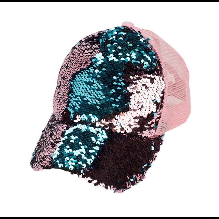 Sequin Cap